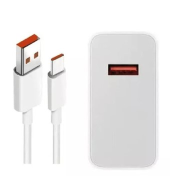 IMEGA CARGADOR USB 67W CARGA RAPIDA + CABLE USB TIPO C 1MT