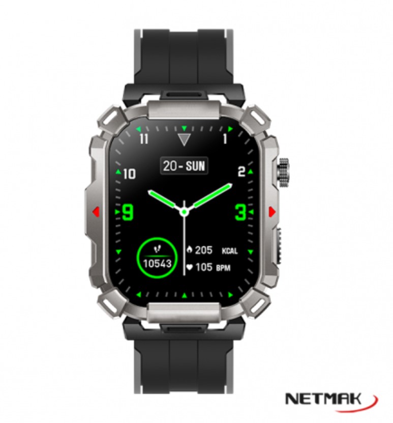 NETMAK NM-EVOLUTION SMARTWATCH BLUETOOTH 2&quot; BT 5.3