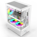 SENTEY GABINETE GAMER H10 + 5 COOLER ARGB WHITE VIDRIO TEMPLADO 6100-ARGB-SFWHITE