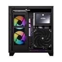 FORMULA V CRYSTAL Z9M FLOE BLACK MATX + 5 FANS ARGB