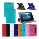Funda tablet universal Tecnocel Tab diseño/lisa 7&quot;- Gira 360° - VARIOS COLORES