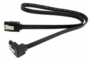 [3938] NETMAK NM-C06 CABLE DATOS SATA CON TRABAS COLOR NEGRO
