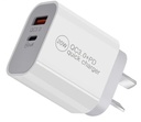 KOSMO KSM USB+C CARGADOR TURBO QC 20W - SALIDA USB Y TIPO C