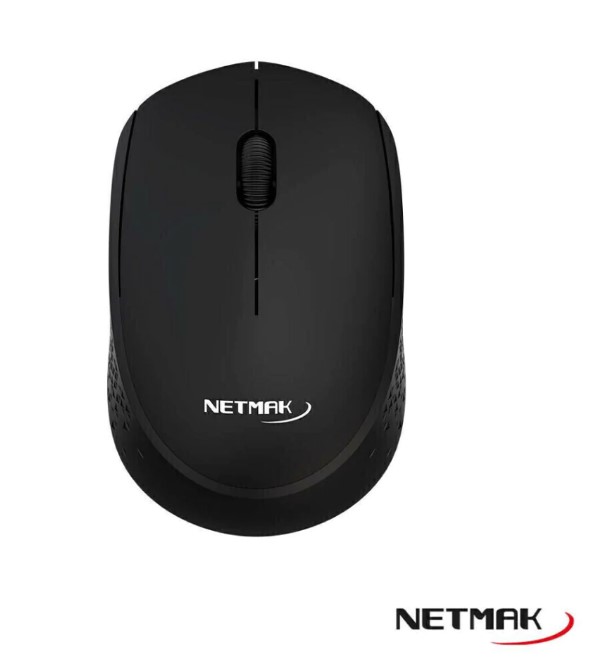 NETMAK NM-M680 MOUSE USB INALAMBRICO COLOR NEGRO
