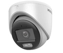 HIKVISION DS-2CE70DF0T-LMFS-0280 FHD 2MPX DUAL LIGHT COLOR VU DOMO METAL CON MICROFONO
