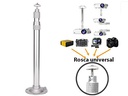 SOPORTE PROYECTOR TECHO TELESCOPICO 20 A 40 CM EXTENSIBLE - NO TRAE TORNILLOS NI TARUGOS