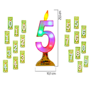 Numeros LED 20 cms Alto Luminosos Cod81975