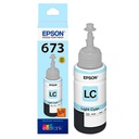 Tinta Epson original T673 / l800 / 70ml. Light Cyan
