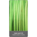 Cable Textil CT9 - Verde Limon x metro