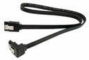 NETMAK NM-C06 CABLE DATOS SATA CON TRABAS COLOR NEGRO