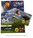 RESMA GLOBAL PAPEL GLOSSY 20 HOJAS DE TAÑAÑO FOTOGRAFÍA 4R (100 x 150 mm.) DE 200 Grs.