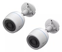 COMBO EZVIZ EXTERIOR SEGURIDAD H3C H265 FULL HD COLOR VU X 2