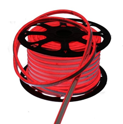 [8532] FOREST LIGHTING MANGUERA 12V NEON 612 LUZ 50 MTS 6X12 MM COLOR ROJO