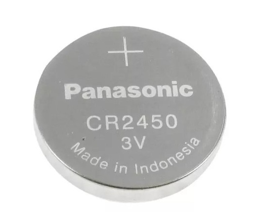 [9019] PANASONIC PILA DE LITIO 3V CR-2450 P2450 BLISTER X 1