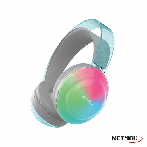 [9463] NETMAK NM-MAGIC AURICULAR BT DUAL LUMINOSO GLOW