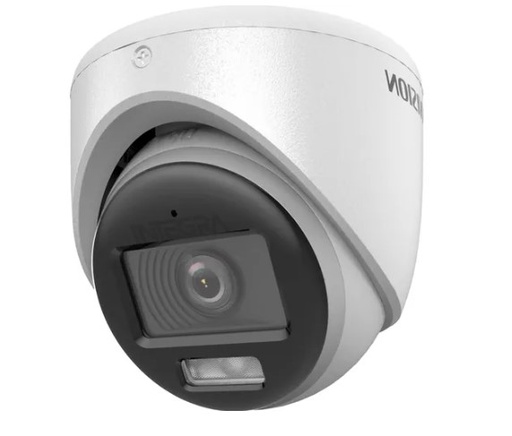 [9772] HIKVISION DS-2CE70DF0T-LMFS-0280 FHD 2MPX DUAL LIGHT COLOR VU DOMO METAL CON MICROFONO