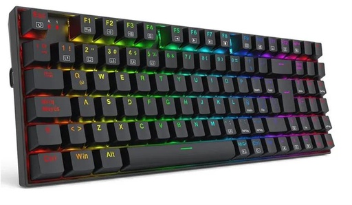 [9936] REDRAGON TECLADO ZIGGS BLACK RED SWITCH SP LA K669-RGB-SP