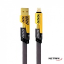 NETMAK CABLE 4 EN 1 TIPO C + USB + LIGHTNING NM-123