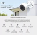 COMBO EZVIZ EXTERIOR SEGURIDAD H3C H265 FULL HD X 2