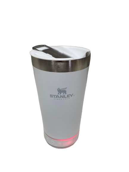 VASO TERMICO CON PARLANTE BLUETOOTH DESMONTABLE DESTAPADOR SIMIL STANLEY VARIOS COLORES