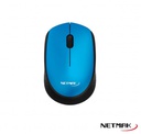 NETMAK NM-M680-B MOUSE USB INALAMBRICO COLOR AZUL